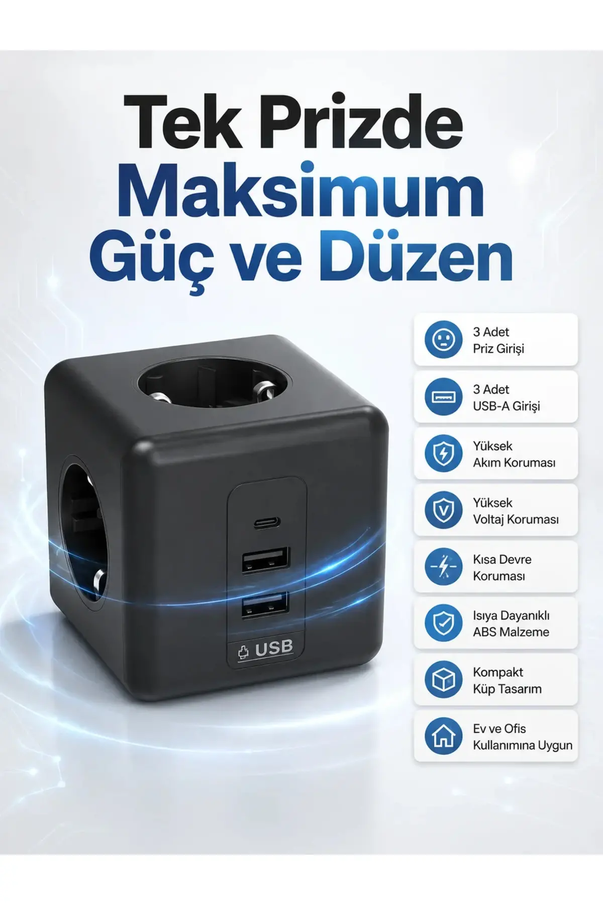 Akım Korumalı 3440 Priz