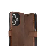Oppo A5 Pro 4g Trend S Plus Kapaklı Kılıf - Taba-2