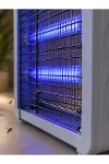 Elektrikli Sinek ve Sivrisinek Öldürücü 12W Çift UV Işıklı Böcek Lambası-2