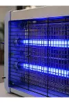 Elektrikli Sinek ve Sivrisinek Öldürücü 12W Çift UV Işıklı Böcek Lambası-3