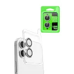 Apple iPhone 16 Plus Raze Metal Kamera Lens - Beyaz-2