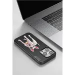 Venco Apple İphone 15 Pro Max Perma Desenli Kapak - Siyah-4