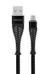 Konfulon S61 cro USB Kablo 1.2M 2.1A - Siyah-1