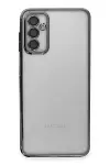 Samsung Galaxy M23 Kılıf Razer Lensli Silikon - Siyah-2