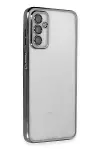 Samsung Galaxy M23 Kılıf Razer Lensli Silikon - Siyah-1