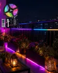 LED Strip RGB 5 Metre Çok Renkli Kumandalı Şerit Led Işık Seti-1