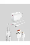 67 Watt Güvenli Hızlı Şarj Adaptörü Samsung M31 M33 M51 Uyumlu Yeni Nesil-3