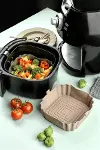 Bütün Airfryer'lere Uyumlu Vizon Silikon Pişirme Kabı-2