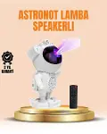 Bluetooth ve Dahili Ses Özellikli Astronot Projeksiyon Lambası-1