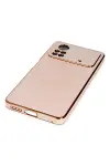 Xiao Poco X4 Pro 5G Kılıf Volet Silikon - Pembe-3