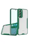 Samsung Galaxy S23 Plus Kılıf Platin Silikon - Yeşil-1
