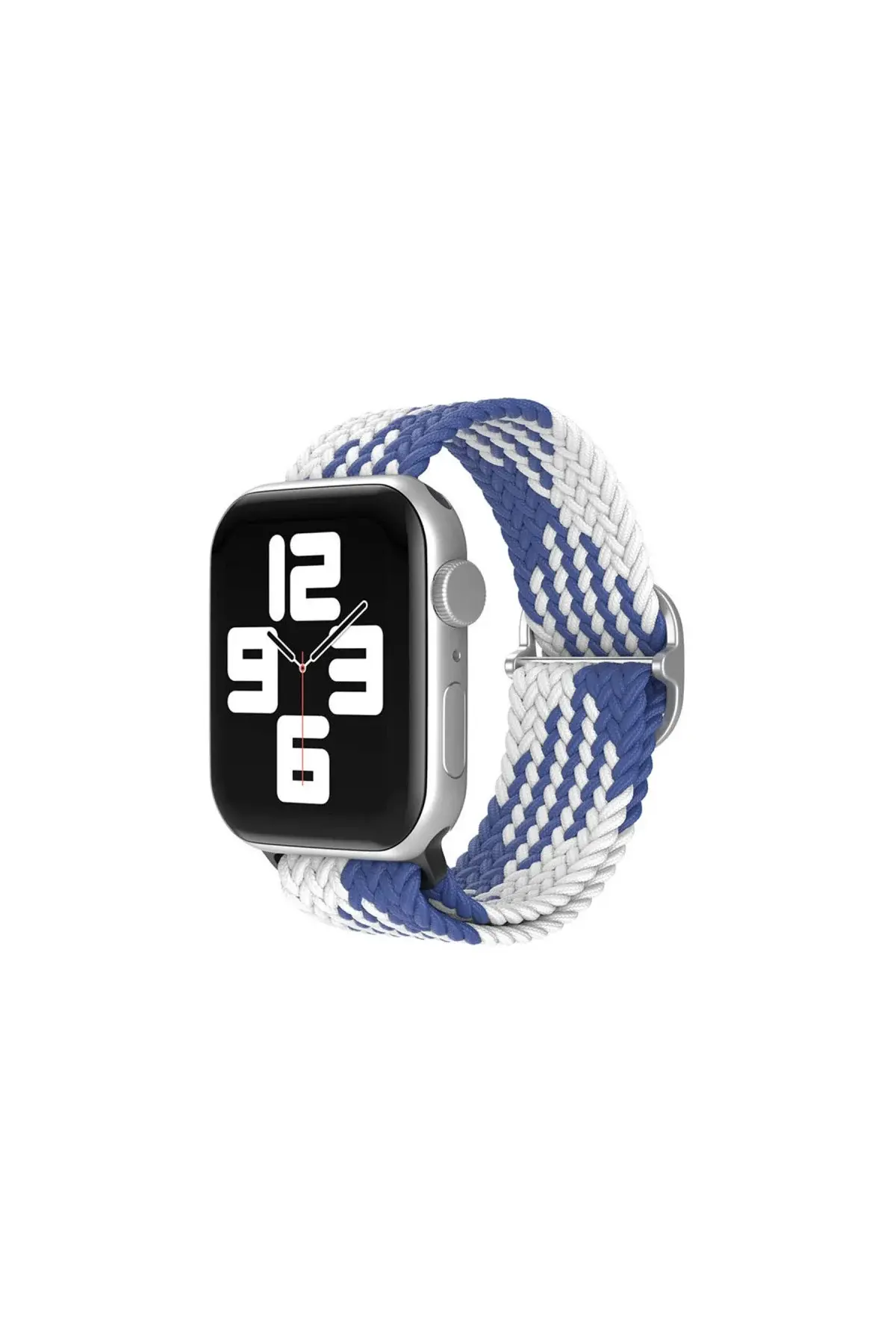 Watch 20mm Kordon - Mavi-beyaz