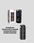 Kompakt Tasarım, Yüksek Ses Performansı – Çoklu Giriş Seçenekli Kablosuz Hoparlör (Bluetooth, USB, S-3