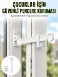 Cam Pencere Açılma Kontrol Kilidi Kolay Montaj 3’lü Yeni Nesil-1