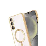 Samsung Galaxy A17 5g Kross Magneticsafe Kapak - Gold-3