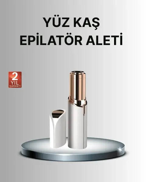 Taşınabilir Yüz ve Kaş Epilatörü – Acısız Tüy Tezleme