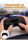 Kablosuz PS4 Oyun Kolu – Çift Titreşimli Motor, Uzun Pil Ömrü ve Hassas Kontrol Yeni Nesil-1