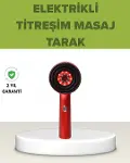 Elektrikli Titreşim Masaj Tarak Kırmızı Işık Terapi-1
