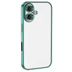 Apple iPhone 16 Kılıf Razer Lensli Silikon - Turkuaz-2