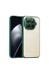Xiaomi Mi 15T Pro Razer Lensli Silikon - Yeşil-1