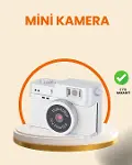 Kompakt Mini Kamera Retro Tasarım 128GB Hafıza 1080P Video-1