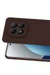 Xiao Red Note 15 Pro 4G First Silikon - Kahverengi-2
