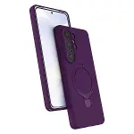 Samsung Galaxy S26 Ultra Regal Magsafe Standlı Kapak - Derin Mor-1