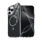 Apple İphone 16 Pro Max Live Diamond Magsafe Kapak - Siyah-1