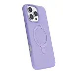 Apple İphone 16 Pro Max Regal Magsafe Standlı Kapak - Lila-2