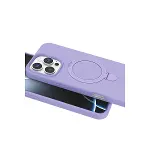 Apple İphone 16 Pro Max Regal Magsafe Standlı Kapak - Lila-4