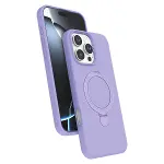 Apple İphone 16 Pro Max Regal Magsafe Standlı Kapak - Lila-1