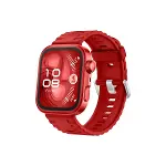 Huawei Fit 4 Nova Silikon Kordon (saat Değildir) - Kırmızı-1