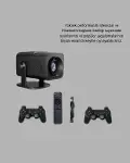 Android Projeksiyon Game Box – 1280x720p HD Çözünürlük, Bluetooth,HD ve USB Girişli-2