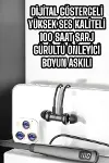 Boyun Askılı Bluetooth Kulaklık Uzun Şarj Süreli Dijital Göstergeli Kablolu-4