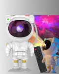 8 Efektli Astronot Galaxy Projektör Uzaktan Kumandalı LED Gece Lambası-4