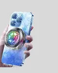 RGB Işıklı Telefon Soğutucu Fan Gang Cooler Süper Hızlı Soğutma-2