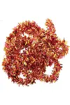 Kırmızı Altın Renk 4 cm Genişlik Garland Çift Renk Sim Süs 180 cm-1