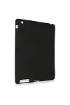 Apple iPad 4 9.7 Kılıf Evo Tablet Silikon - Siyah-2