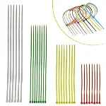 30 Parça Plastik Kablo Kablo Düzenleyici Bağlama Bantları-1