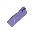 Samsung Galaxy A07 4g Regal Magsafe Standlı Kapak - Lila-2