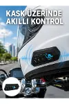 Bluetooth Kask Kulaklığı Intercom 5.0 Bluetooth Android ve İOS Uyumlu Yeni Nesil-1