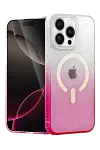 Apple iPhone 15 Pro Pummel Shiny Magsafe Kapak - Mor-1