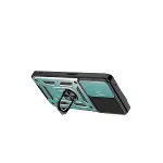 Xiao Red Note 13 4g Kılıf Pars Lens Yüzüklü Silikon - Yeşil-2