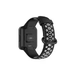 Xiao Red Watch 2 Spor Delikli Kordon - Siyah-gri-2