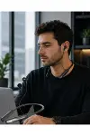 Bluetooth 5.4 Boyun Askılı Kulaklık Manyetik Kulaklıklı Type C Şarjlı-1