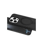 Apple İphone 15 Pro Max Regal Magsafe Standlı Kapak - Siyah-4