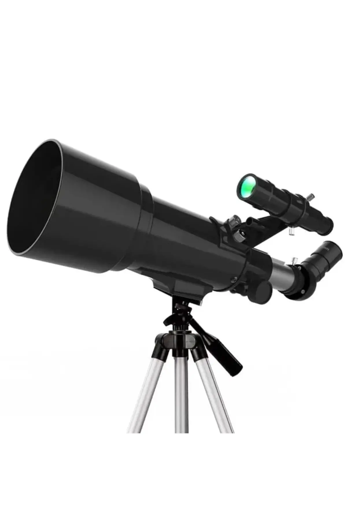 400x70mm Açıklıklı Refrakter Teleskoplar (15x150x), Telefon Adaptörlü Reflex