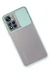 Xiao Red Note 11 Pro Plus 5G Kılıf Palm Buzlu Kamera Sürgülü Silikon - Turkuaz-3