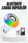 Lamba Hoparlör Ampül Görünümlü Renk Değiştirebilen Android ve İOS Uyumlu-1
