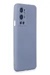 One Plus 9 Pro Kılıf Nano içi Kadife Silikon - Mor-2